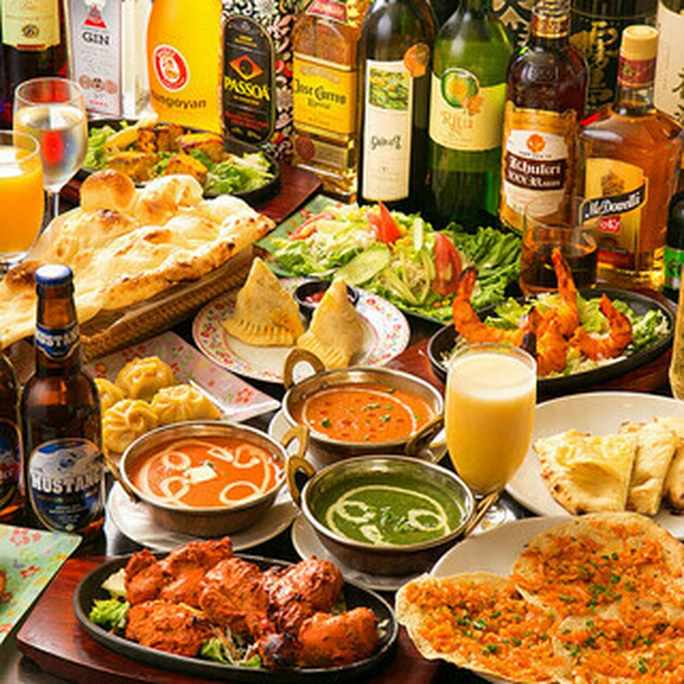 インド料理を満喫！『選べるカレーとタンドール料理・スタンダード本格インド料理コース』