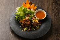 海老のレッドカレーソースかけ:1080円