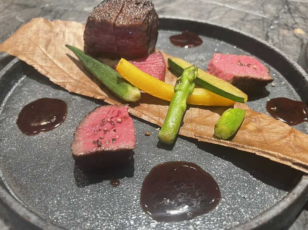 特選黒毛和牛フィレ肉備長炭炭焼き