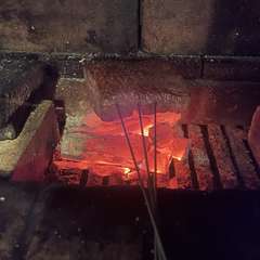 備長炭炭焼き