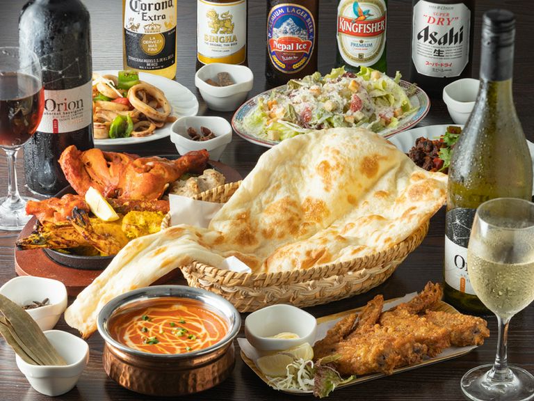 ナンとライスが食べ放題!『マサラスペシャルコース』