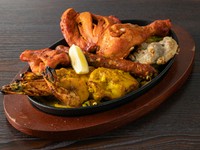 おすすめのタンドリー盛り合わせ！