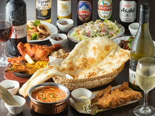 いろいろなインド料理を味わえる『マサラスペシャルコース』