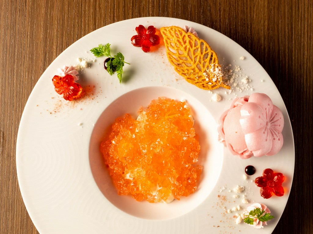 桜のブランマンジェ