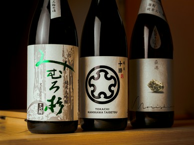 客の好みやその時に食べている料理に合わせて店主が選ぶ日本酒		