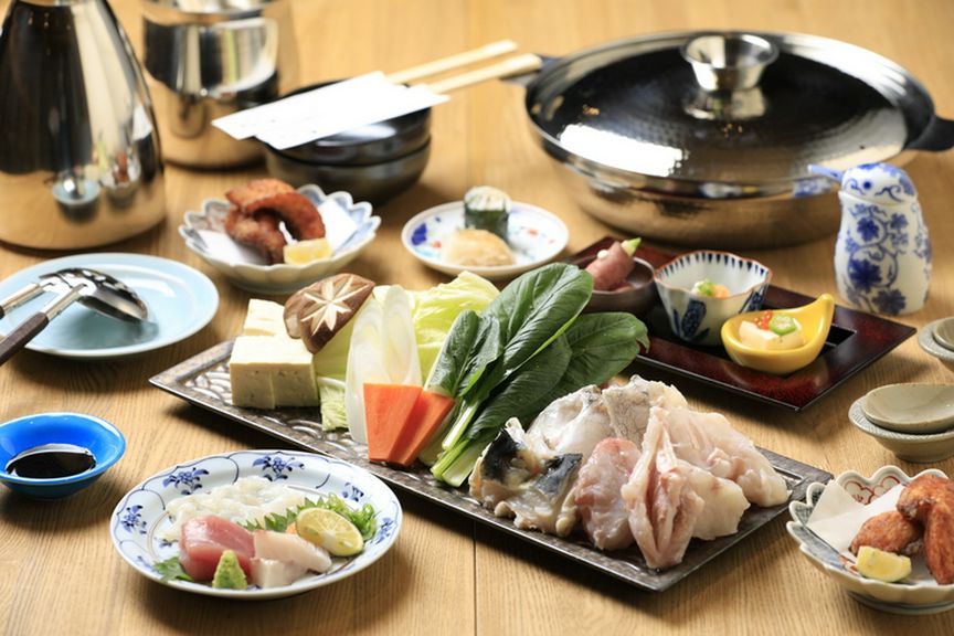 要予約!旬の味覚を堪能できる『鍋コース』