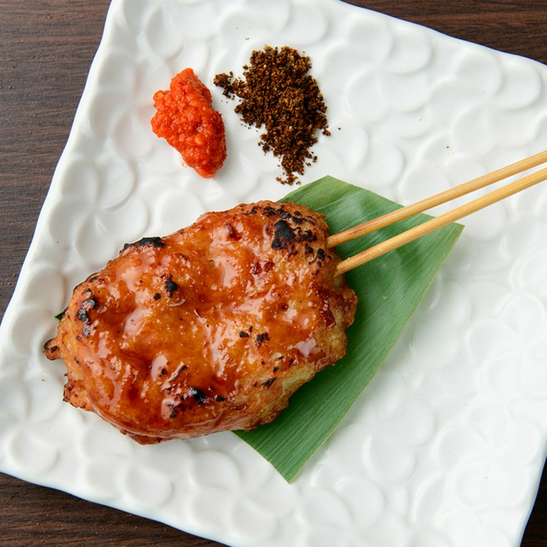 とり軟骨つくね串焼き