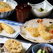 ※時節により食材が変わります。
※特定原材料等について詳しくは係の者にお尋ねください。
※米は国産です。
※滞在可能時間　2時間30分