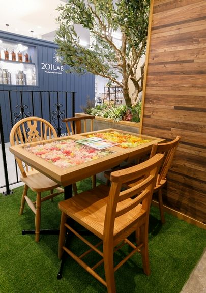 芝生の雰囲気が癒されます。