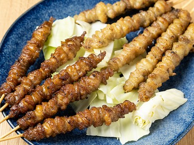 国産鶏のうまみを味わう『鶏皮（タレor塩）』