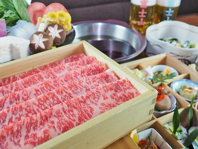 【厳選和牛】しゃぶしゃぶすき焼お刺身BOX（9種）
