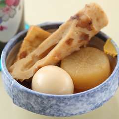 女将こだわりの『塩おでん』