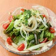 ホルモン巻きサラダ~チョーコーかけぽんがけ~（長崎県産）