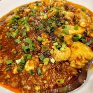 試行錯誤から生まれた自信作『四川風麻婆豆腐』