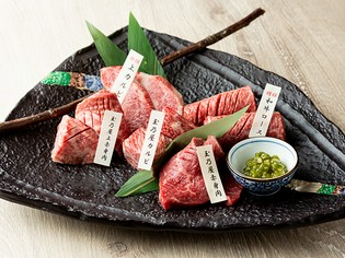 渾身の仕入れとカットの妙で、和牛最高峰のおいしさを届ける