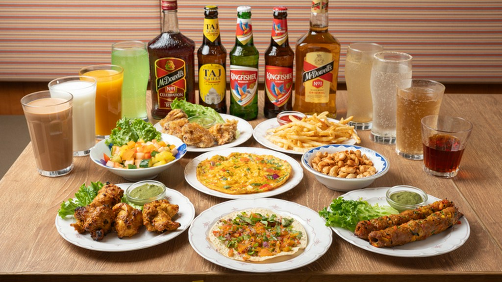 ディナータイムの一杯に『インドの酒と料理』