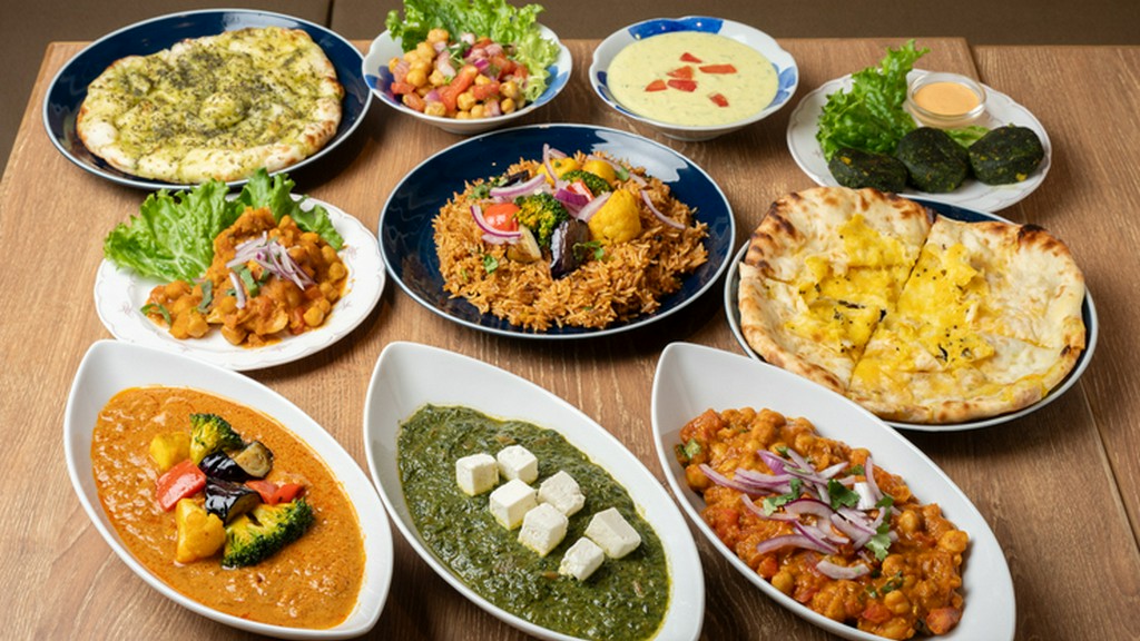 野菜＆スパイスが主役。本格インド料理ならではのベジタブル料理