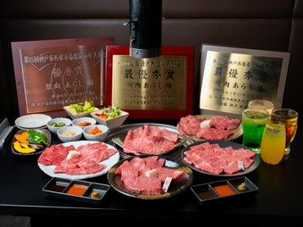 厳選された最高級の黒毛和牛『《焼肉食べ放題72種》90分制A5黒毛和牛食べ放題EXTRA ARASHIコース』