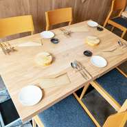 幼稚園や学校に子どもが通い始めたママたちにとって、プランを立てやすいランチ女子会。ランチコースはプリフィクスとなっているため、自分の好みに合わせて料理を組み合わせることができます。