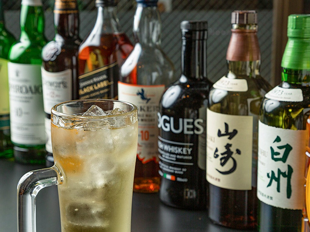 ウイスキーを豊富に取り揃えています！