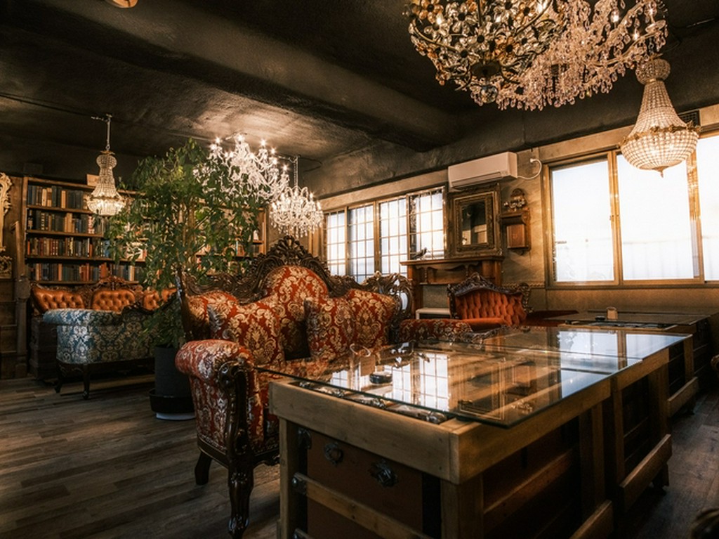 テイストの異なる3つのフロア。シェアするのも楽しいお店