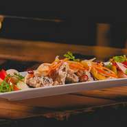 鯵の地中海風エスカベッシュ