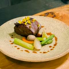 コースメニューお肉料理の一品