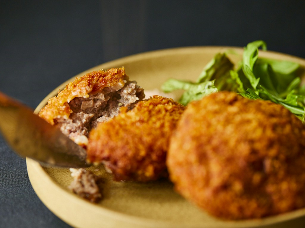 牛タンメンチカツ