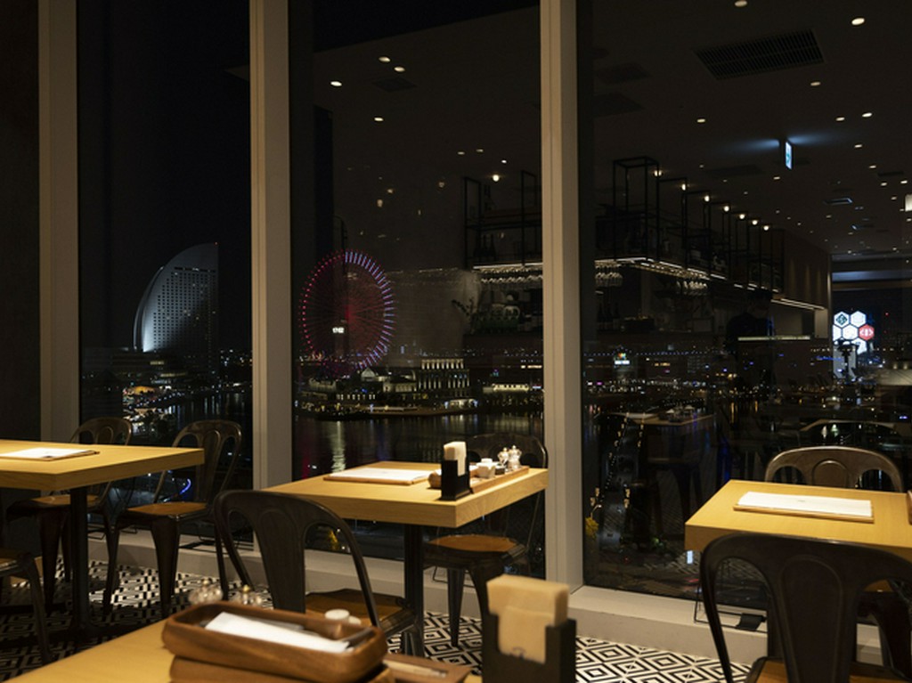 みなとみらいの景色もお楽しみ頂けます