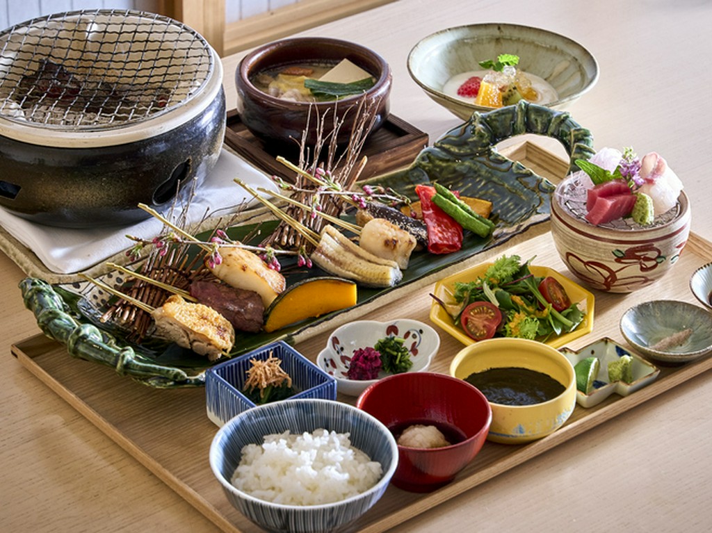 炭火焼御膳