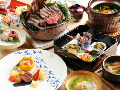 日本料理に繊細な京料理を融合した『庵都会席　-雅みやび-』