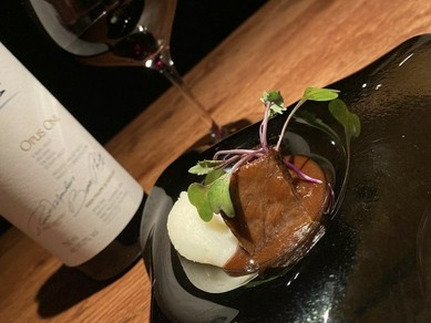 お肉が口の中でほどけていく『牛肉頬肉の赤ワイン煮込み』