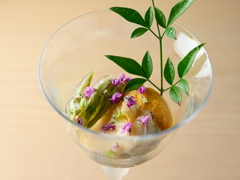 季節のおつまみのスペシャリテ。青森の郷土料理『いちご煮』