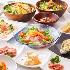 新鮮な食材をたっぷり使った絶品料理を、思う存分満喫できる