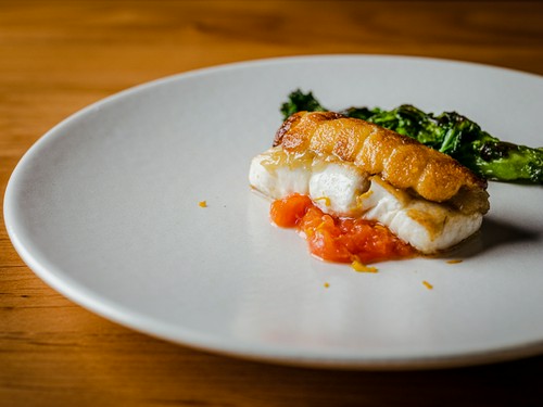 魚料理『平目／アリオリ』