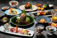 地場の食材をふんだんに使用した本格的なアッパーグレードコース