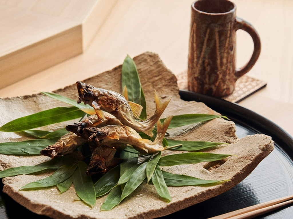 『鮎の塩焼き』