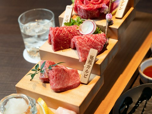 肉刺し　5種盛り合わせ