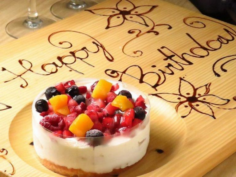 誕生日や記念日の利用にも