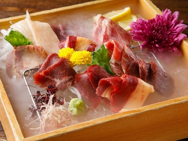 馬刺し極み10種盛り