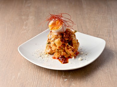 旨辛！ザクザクポテサラ