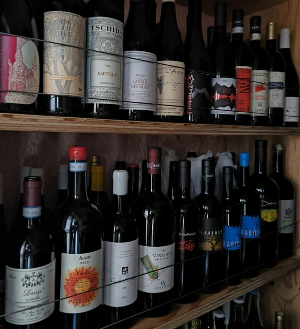 ワインにこだわっている