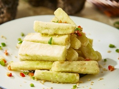 茄子の塩コショウ風味