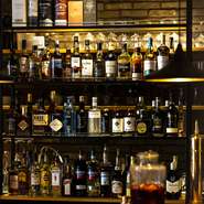 BARのボトル棚
