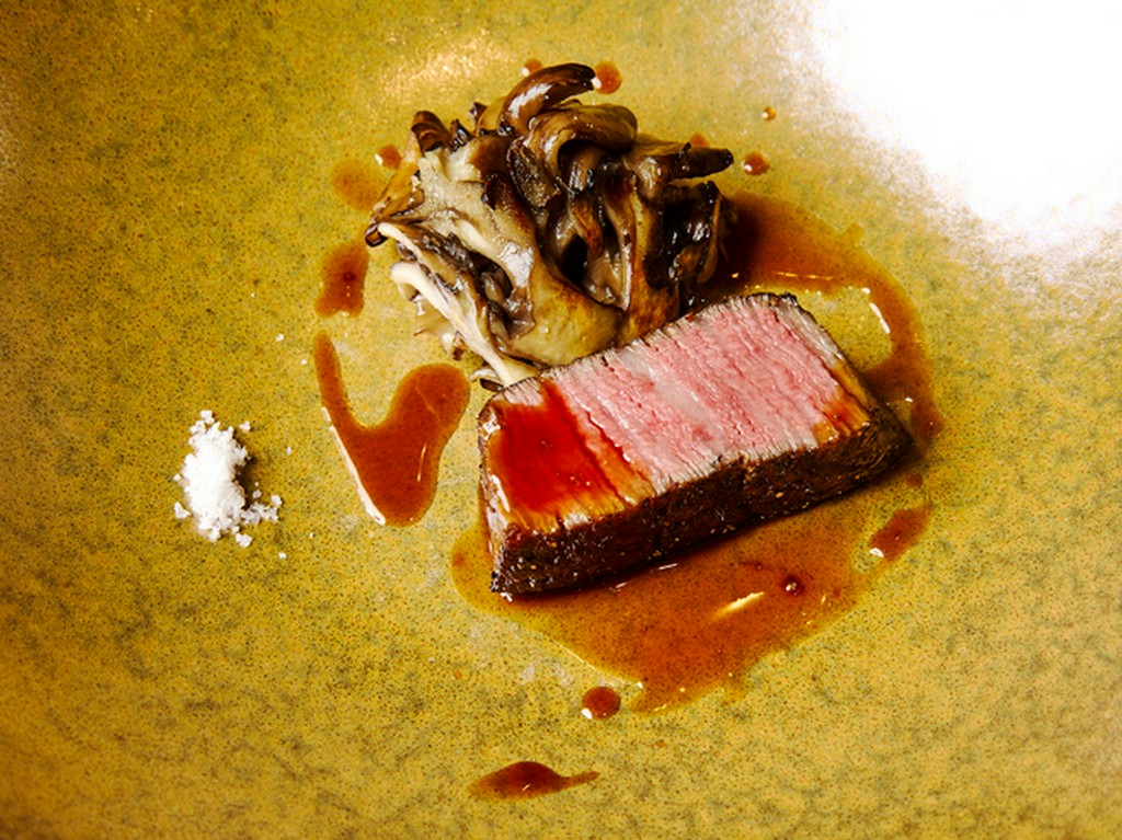 『山形牛熟成フィレ　炭火焼』