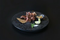 季節の網焼きステーキ