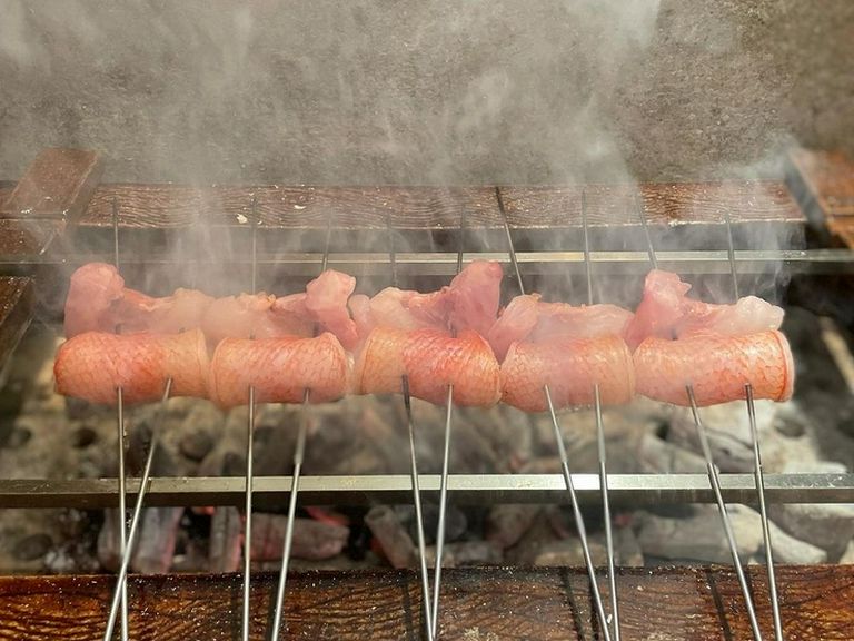 素材が持つ力を一段上へと引き上げる備長炭