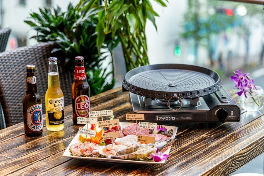 メインはラム肉盛り合わせやタイ料理には欠かせないトムヤムクンがついた、当店人気のお料理コース！