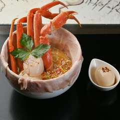 印象に残る一杯『豪華純白縁結び（本ズワイ蟹白味噌）チャーシュー鬼増し縁結び玉子付き』