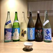 夏酒と夏の食材